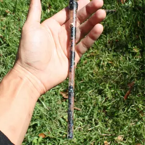 Orgonite Wand Andara Crystal Healing Cleansing Charging Spiritual Enhancement Energy Manipulation Device.