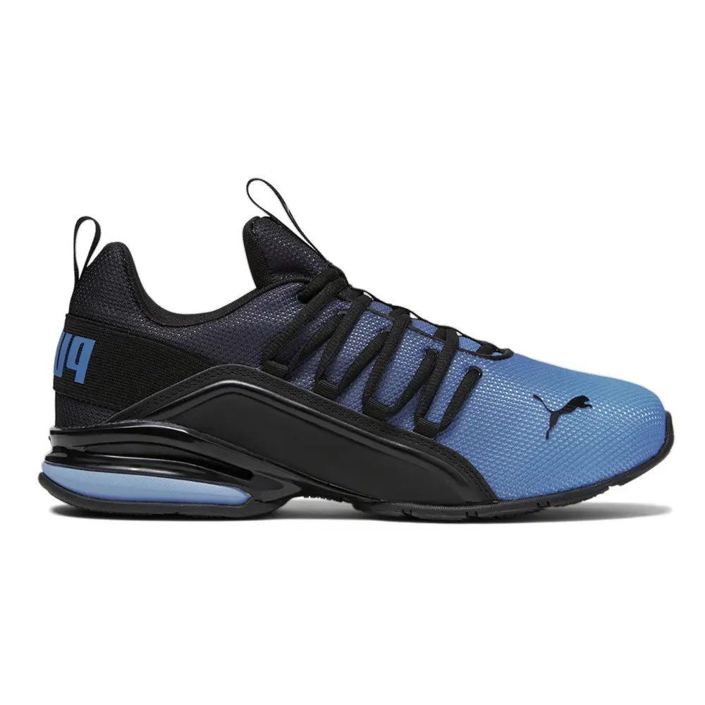 PUMA Mens Axelion Fade Running Sneakers Shoes - Blue