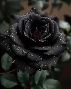 Black Rose Seeds Bush Flower Perennial Shrub Flower 500 Seeds