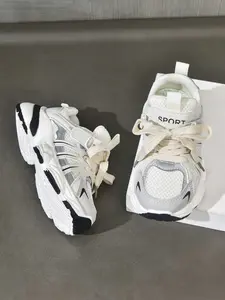 Kids Dad Shoes, Breathable Mesh Buckle Design, Lightweight Casual Daily Wear, Stylish Unisex Footwear, Casual Athletic Footwear, Trainers, Sneakers Trainer Shoes