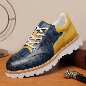 Men's large size high-end luxury first-layer cowhide business casual leather shoes, suitable for weddings, business parties, banquets and office loafers 8991