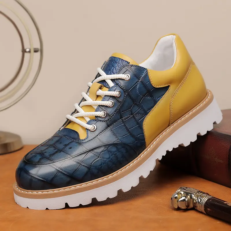 Men's large size high-end luxury first-layer cowhide business casual leather shoes, suitable for weddings, business parties, banquets and office loafers 8991