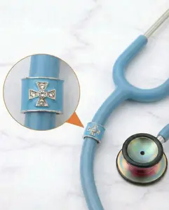 Maltese Cross Stethoscope Charm