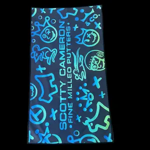 Large 22" x40" Tour Caddy Towel for Golfers, Portable Absorbent Sports Towel for Golf Bag Use Cameron