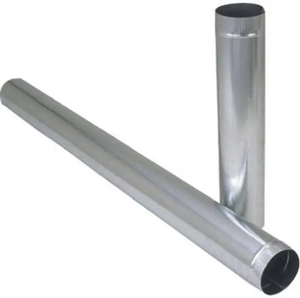 Imperial Manufacturing GV1336 8 x 24 in. 30 GA Galvanized Furnace Pipe - Pack Of 10
