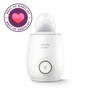 Philips Avent Fast Baby Bottle Warmer with Smart Temp Control and Auto Shut-Off