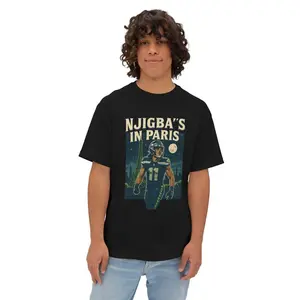 Jaxon Smith-Njigba Seahawks Tee: Vintage Parody Oversized Boxy T-Shirt