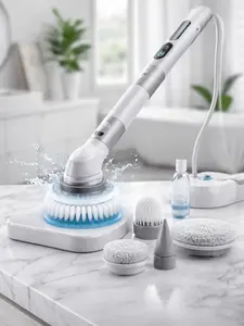 Veroya SmartScrub AI – Cordless Electric Spin Scrubber