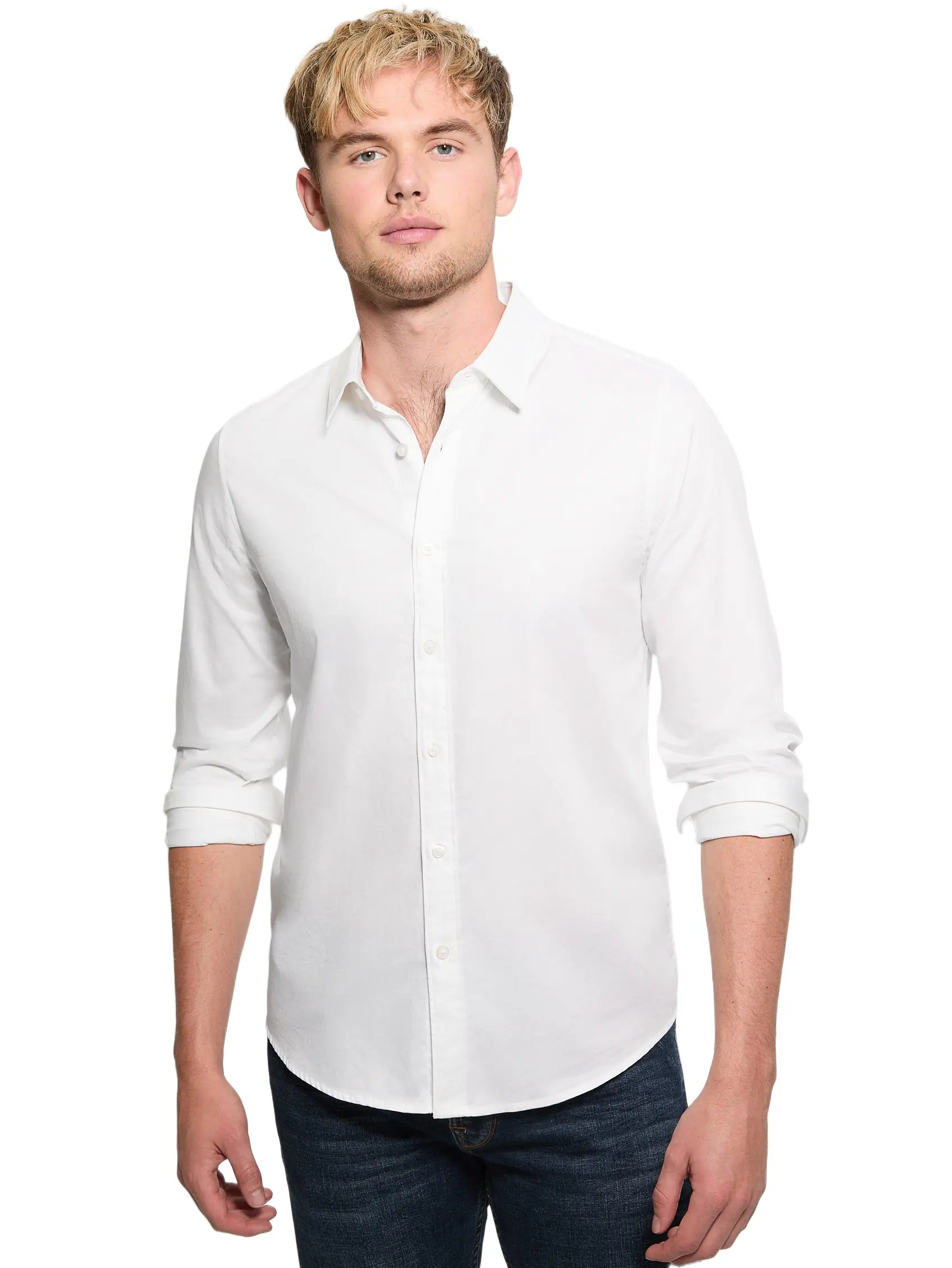 GUESS Male Luxe Stretch Shirt