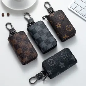 New large-capacity multi-functional key case for both men and women, waist buckle key protection case