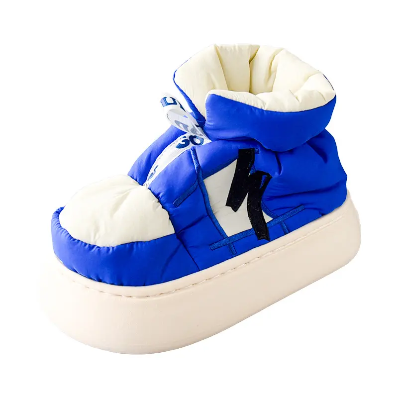 Down warm shoes Men's cotton slippers