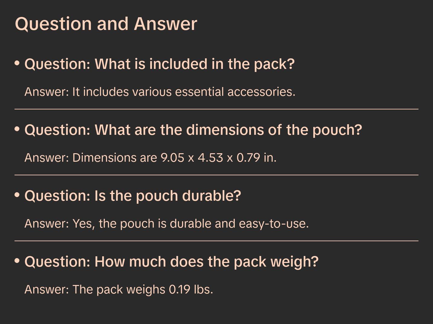 Premium Accessory Pack 2.0 Premium Accessory Pack 2.0