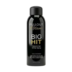 FullOut Glam: Body and Hair Glitter Spray - Instant Sparkle and Shimmer