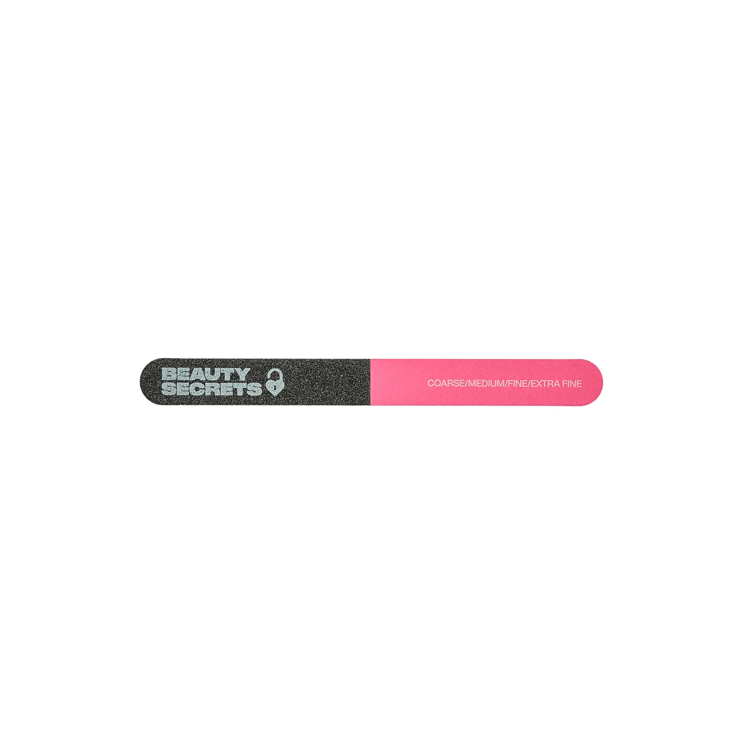 Beauty Secrets Black 4Way Nail File