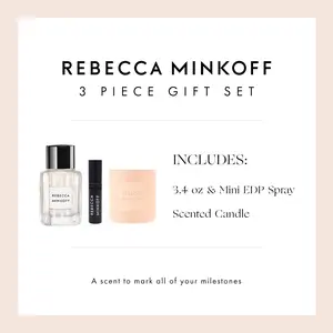 Rebecca Minkoff Fall by Rebecca Minkoff for Women - 3Pc Gift Set 3.4oz EDP Spray, 14ml EDP Spray, 6.3oz Candle