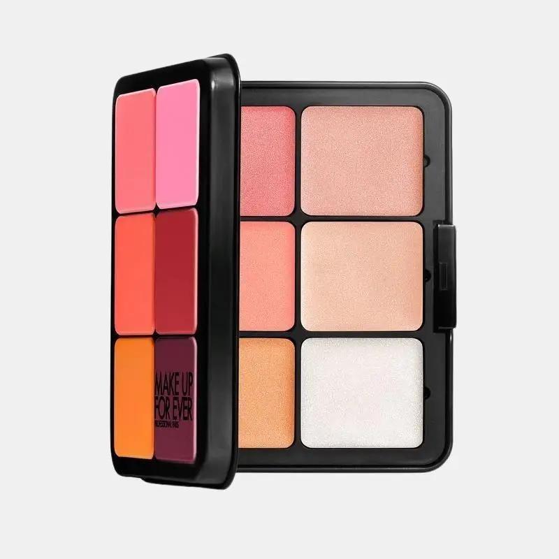 HD Skin Blush & Glow Palette - Longwear Cream Blush & Highlight Palette