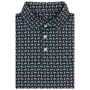 The Goldendoodle Men’s Golf Performance Polo – Athletic Fit Men’s Polo with Dog-Inspired Graphics and Lightweight Feel