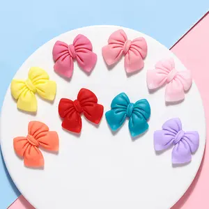20/50/100pcs Colour Bowknot Magnets - Decorative Refrigerator & Whiteboard Accessories for Kitchen, Office, Home Decor - Durable Resin Material - Ideal Holiday Gifts, Magnetic Bow Tie Decorations, Fridge Magnets, Refrigerator Decorating Magnet