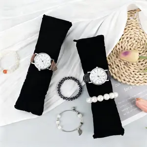 4-Pack Watch Bracelet Display Pillows, Two Sizes Available, Jewelry Stand Props, Multifunctional Velvet Cushions for Counter Window Displays