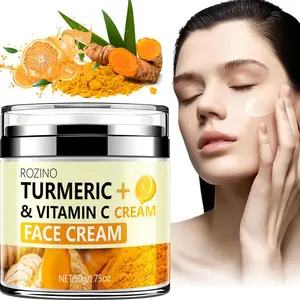 Turmeric & Vitamin C Brightening Cream, Moisturizing Face Cream, Nourishing Face Cream, Brightening Products, Hydrating Dry Skin, Evens Skin Tone for Radiant Complexion, Firming Deep Hydration, Daily Radiant Skin, Daily Moisturizer