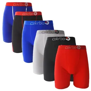 6Pcs Ethika Men's Boxer Briefs - All - Day Comfort, Breathable Microfiber, Quick - Dry Technology, Reinforced Stitching, Smooth Seams, Fashion - Forward Prints & Solids, Essential for Every Wardrobe
