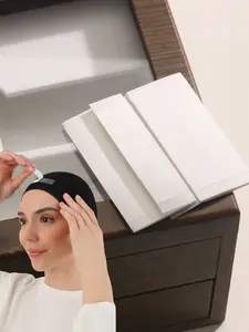 36-Piece Headband Tape Set, Includes Hair Clips & Accessories, Easy-To-Wear Design, Non-Slip Adhesive Strips, Perfect for Casual Use