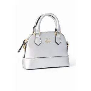 SALE Silver Metallic Girl's Crossbody Purse