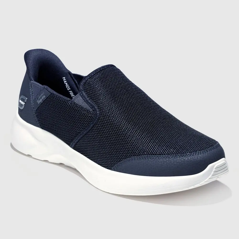 S SPORT BY SKECHERS Men's Sneakers Slip On Cushioned Insole Machine Washable Navy Blue 7 S SPORT BY SKECHERS Men's Sneakers Slip On Cushioned Insole Machine Washable Navy Blue 7