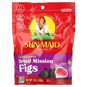 Sun-Maid California Dried Mission Figs, 7 oz (198 g) Sun-Maid California Dried Mission Figs, 7 oz (198 g)