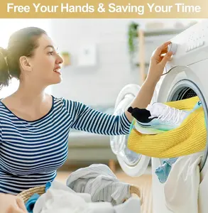 Oval XXL Shoe Washing Machine Bags, 2-Pack Laundry Bags for Cleaning, Home Laundry Tools & Accessories