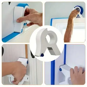 Durable ABS masking tape reel for painters-perfect choice for home and industry, necessary for office, Tape Dispenser