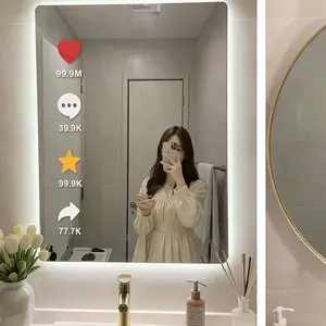 99.9M Likes TikTok Mirror Sticker – Viral POV Room Decor, Funny Aesthetic Wall Decal, Perfect Gift Idea