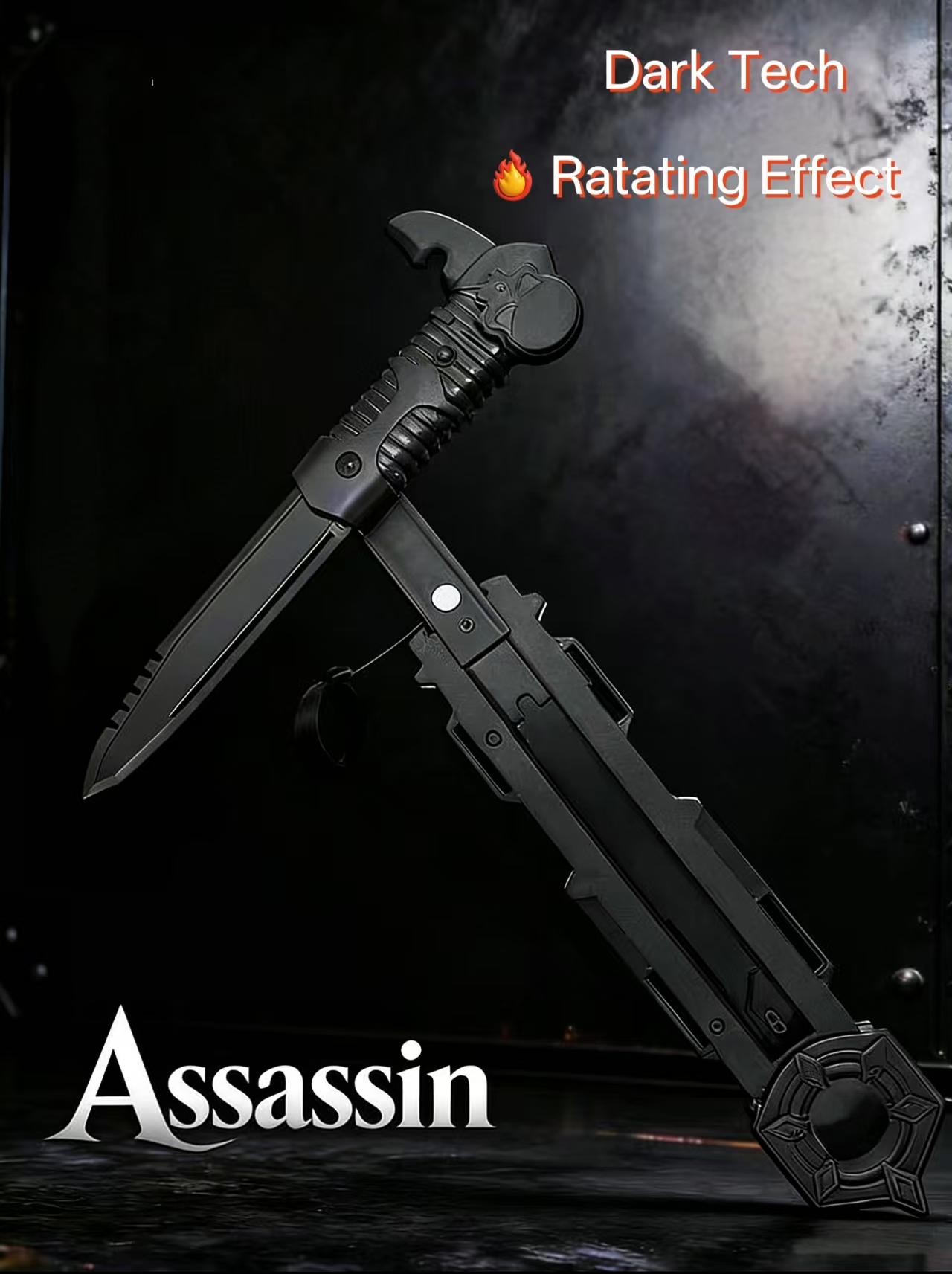 Legendary Assassin's Creed Connor Toys Gifts Action Figure - 1:1 Scale 3D Printed Interactive Prop Black Series for Kids & Adults