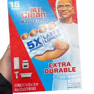 Mr. Clean Extra Durable Scrub Magic Eraser Sponges, 15 ct