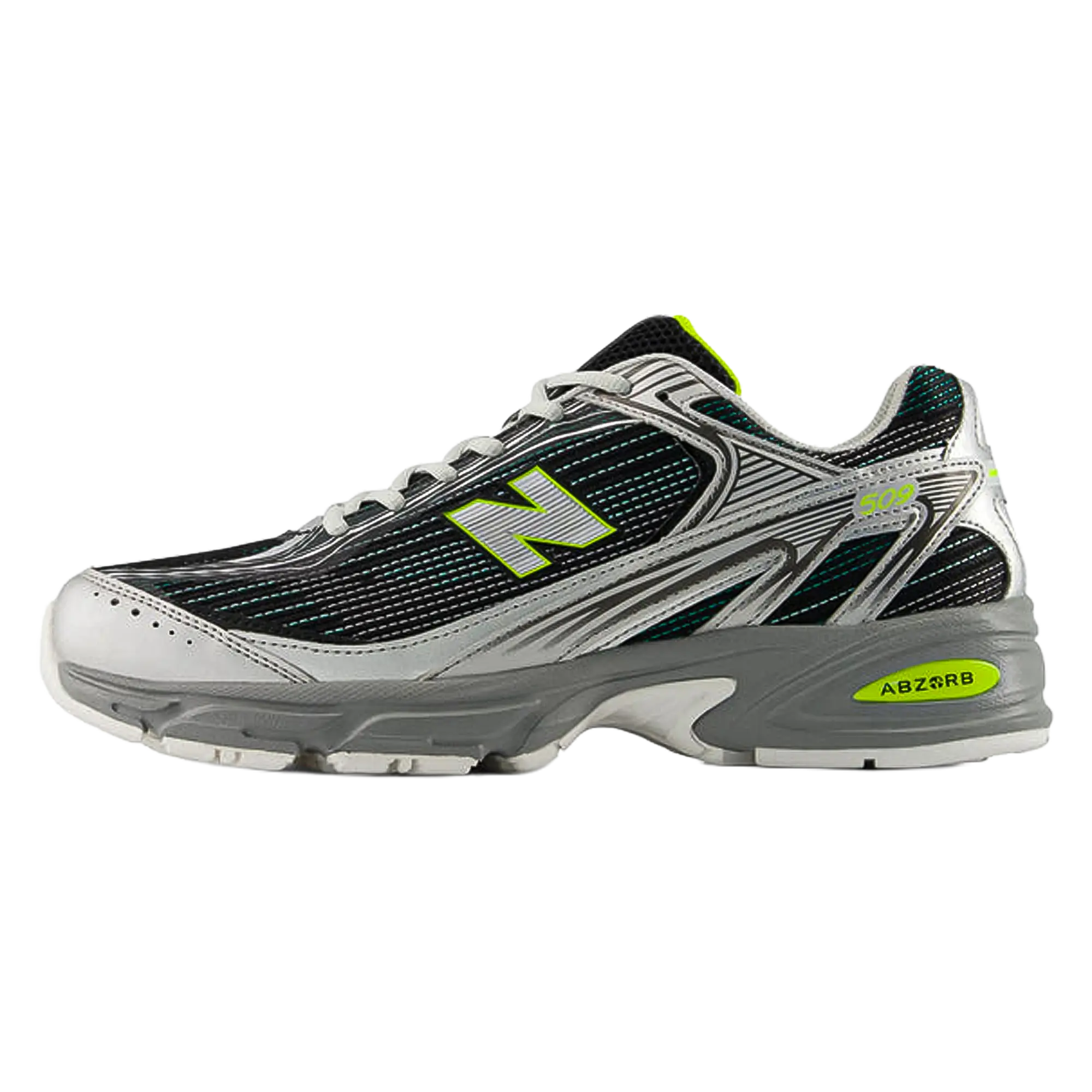 509 "Silver Metallic Alkaline Green" U509E4L6