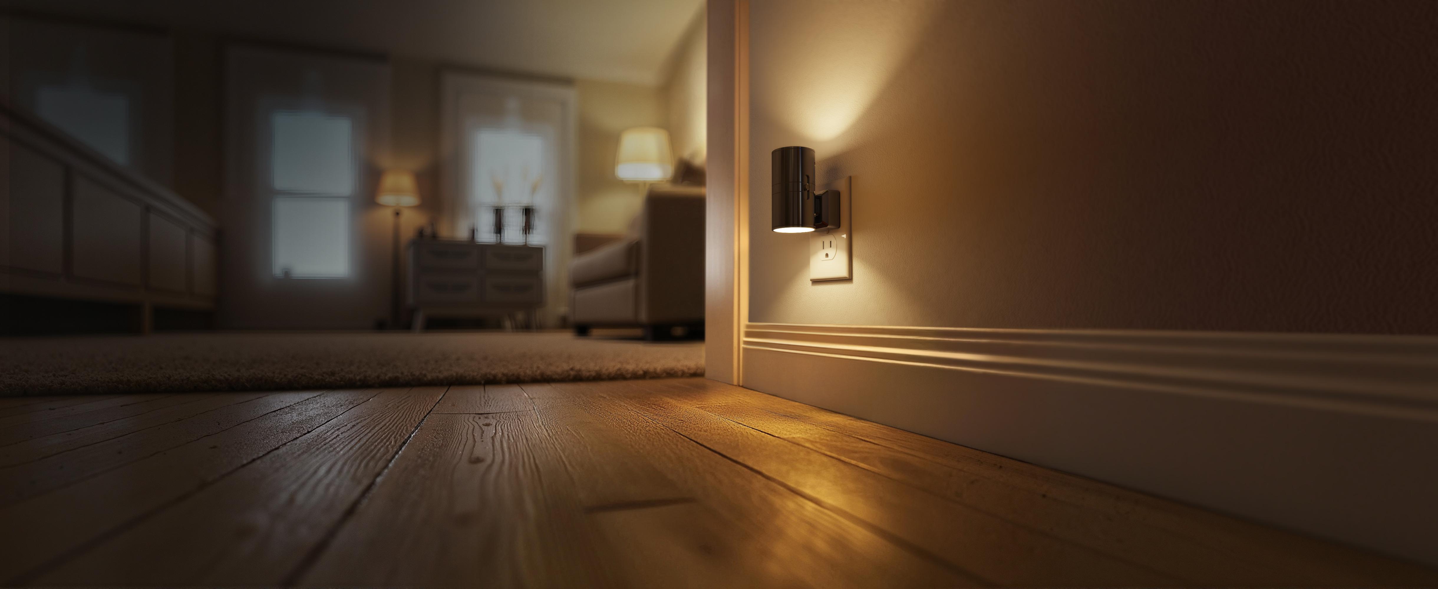 ISUNMEA 2 Pack LED Night Light, Bubble Night Lights Plug into Wall, 3000K/4000k/5000K Adjustable Color Temperature Night Light,Dimmable Nightlights with Dusk to Dawn Sensor for Rooms Bathroom Hallway