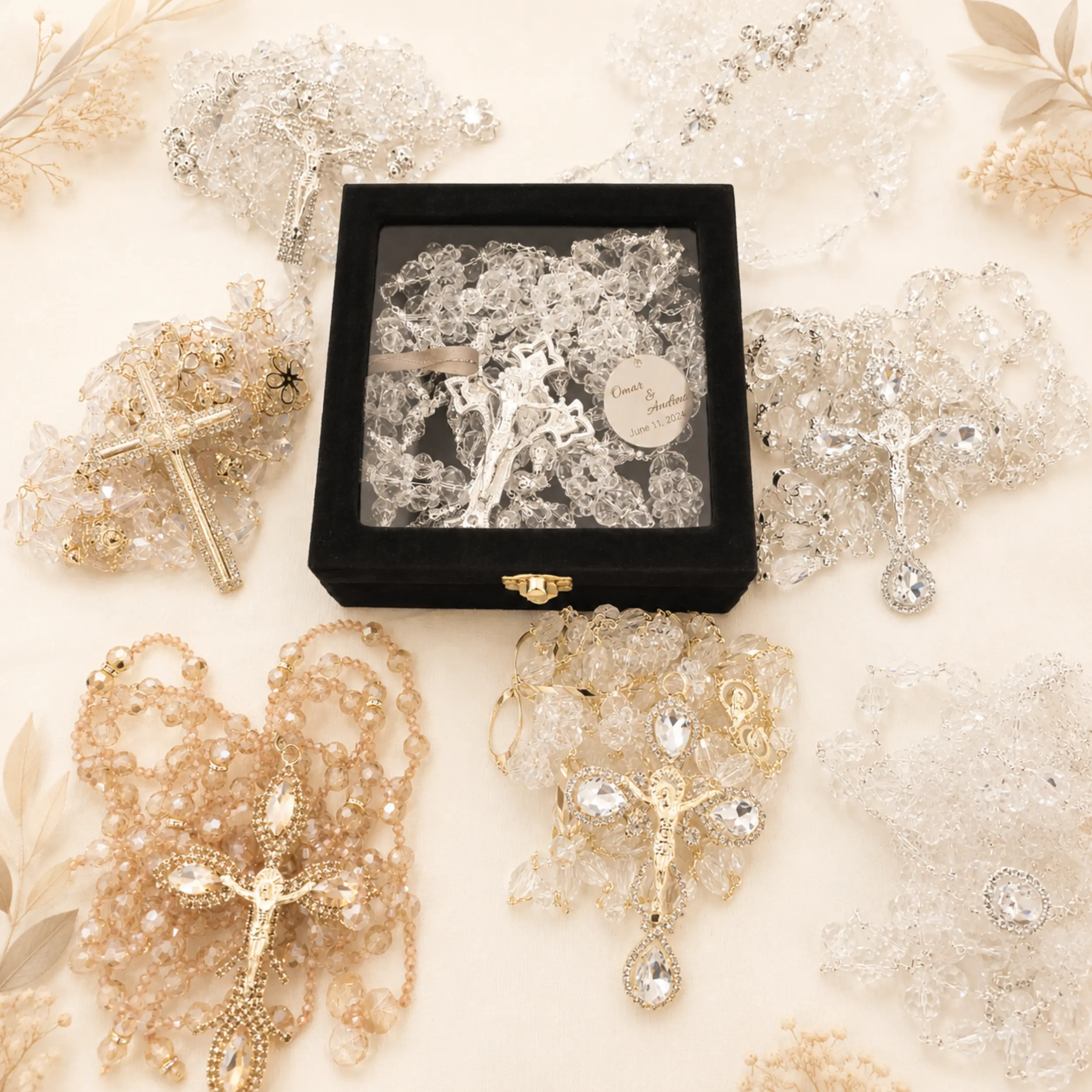 Personalized Wedding Lazo - Religious Bridal Wedding Fashion Accessory