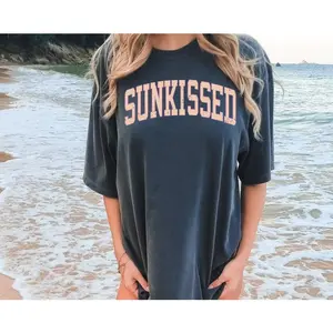 Retro Sunkissed Tshirt, Vacation Tshirt, Shirt, Beach Shirt, Summer t-shirt, Summer Tee, summer Unisex shirt, Beatch shirt