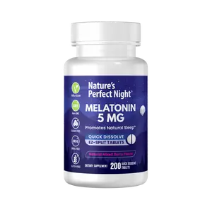 Nature’s Perfect Night - 5mg Melatonin - Natural Mixed Berry Flavor
