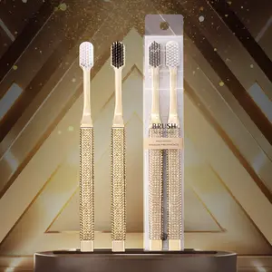 6-Pack Premium Adult Soft-Bristle Manual Toothbrushes Gentle on Gums, Deep Cleaning Oral Cleanser