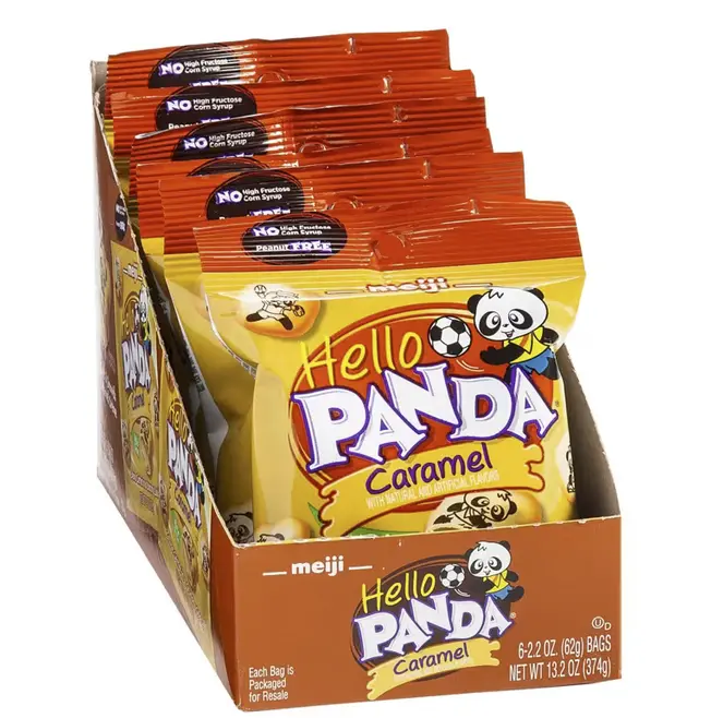 2.2 oz. Meiji Caramel-Flavored Cookies - 4 Pc.