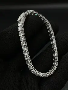 CTW 11.74 Carat Lab Diamond Tennis Bracelet