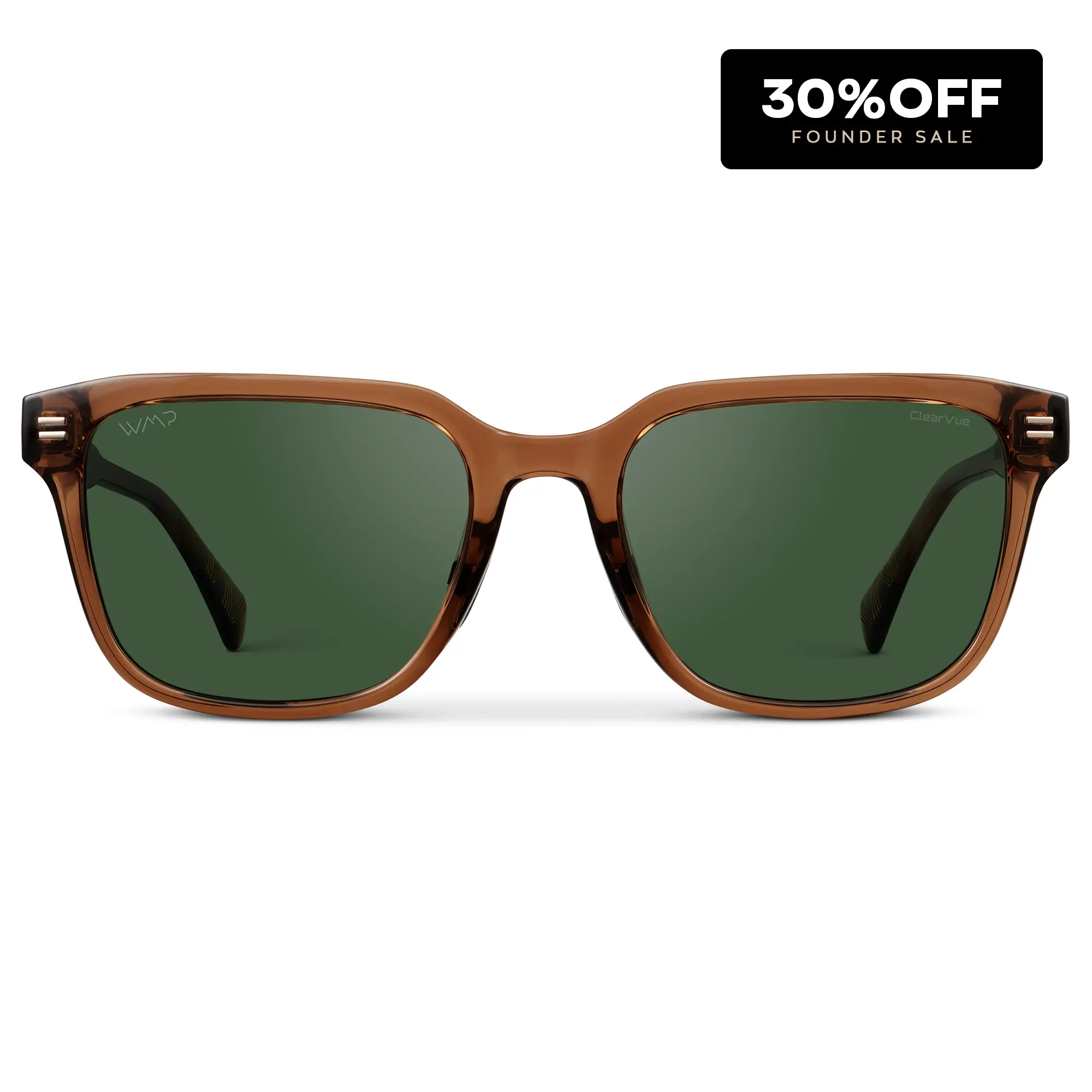 Woods | Polarized Square Golf Sunglasses For Men