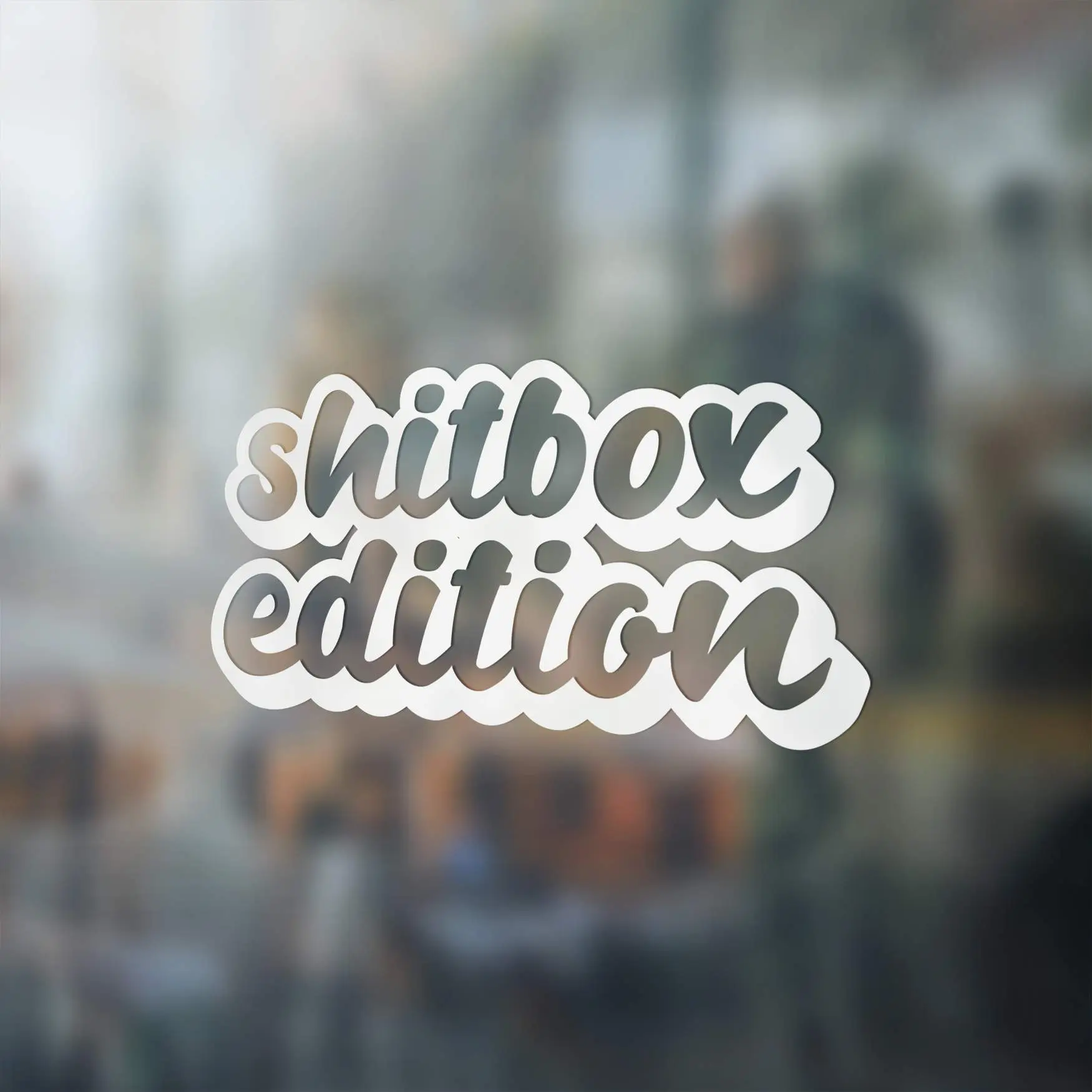 Shitbox Edition Premium Vinyl Decal