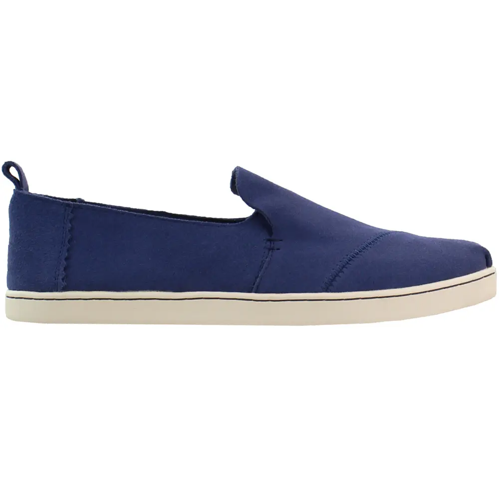 TOMS Womens Alpargata Cupsole Slip On Flats Casual - Blue