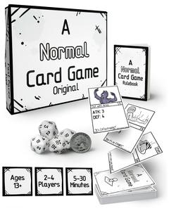 A Normal Card Game Original - Strategic Turn-Based Combat with Party Twist - Fun for Friends Families & Parties - Ages 13+ - Easy to Learn & Hilarious - Compact Easy-to-Carry Game Perfect for Game Nights Trips & Gatherings