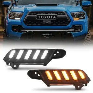 Front LED Daytime Running Lights for 2016-2023 Toyota Tacoma Front LED Daytime Running Lights for 2016-2023 Toyota Tacoma