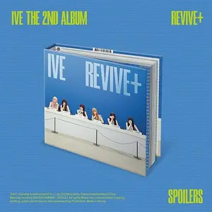 IVE – REVIVE+ (SPOILERS Ver.) | The 2nd Album Official K-Pop CD-R | 152-Page Binder Photobook + Accordion Postcard + Large Sticker + Random Photocard | BLACKHOLE / BANG BANG / Hush | DIVE Collector