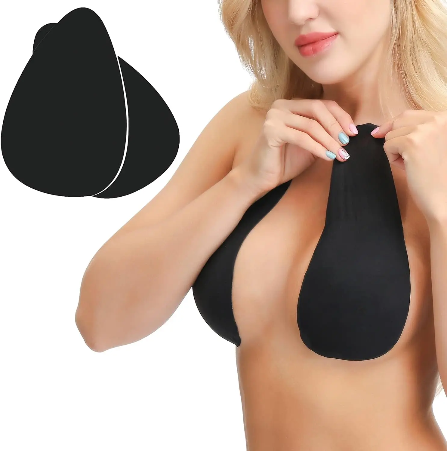 Invisible Breast Lift Tape Adhesive Sticky Push Up Bra for A-E Cup Large Breast
