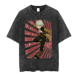 Anime & Manga DanMachi DungeonOversized T-Shirt 38